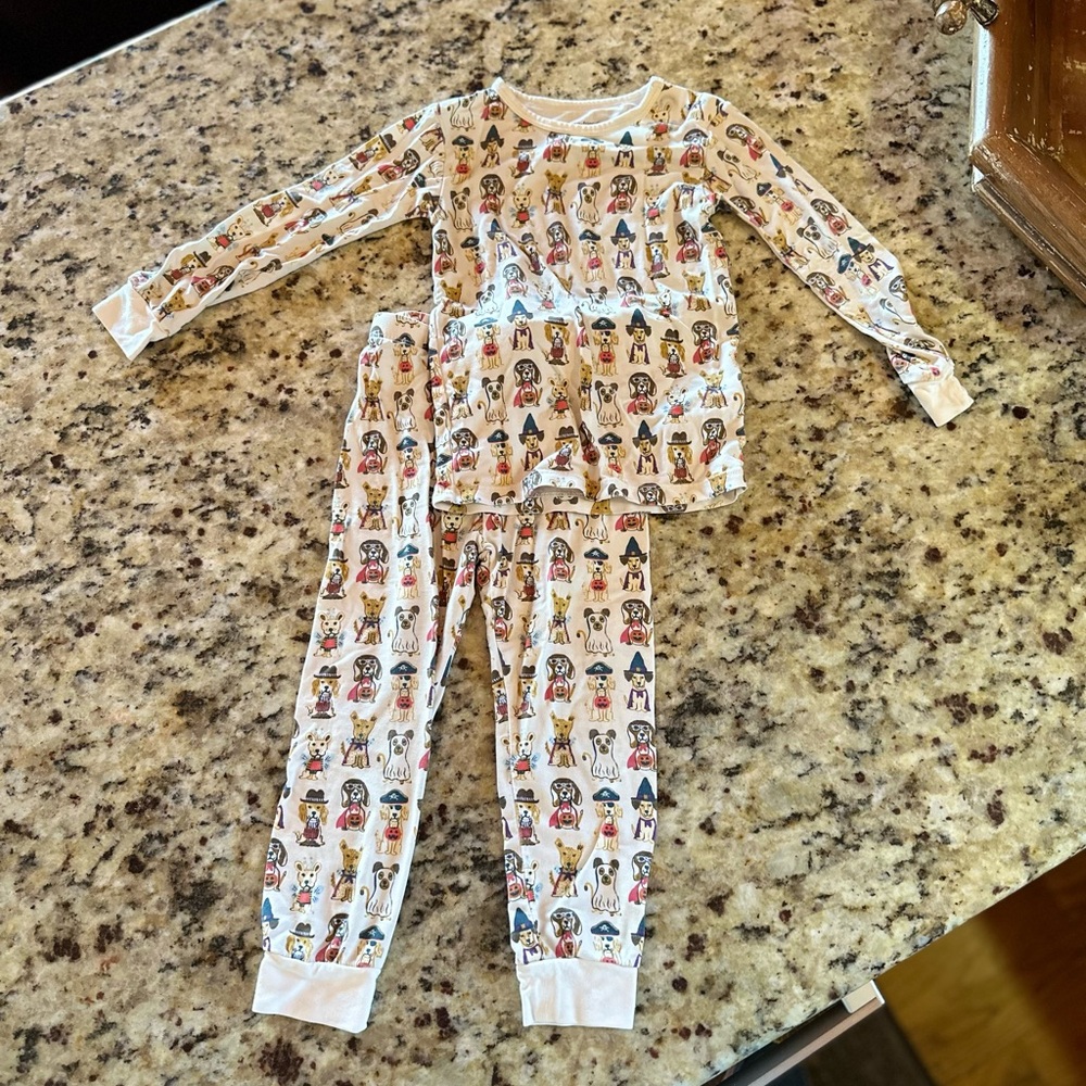Magnetic Me Kids Pajama Set - Multicolor Character Print
